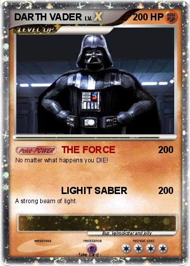Pokemon DARTH VADER