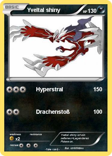 Pokemon Yveltal shiny