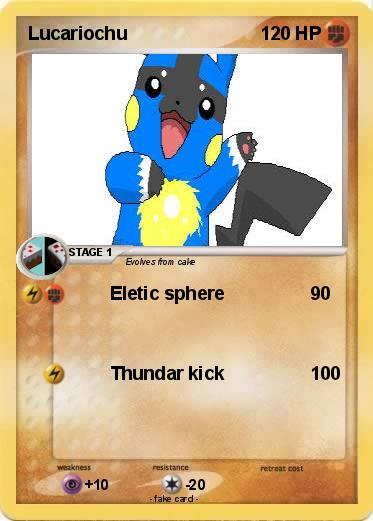 Pokemon Lucariochu