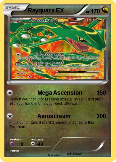 Pokemon Rayquaza EX