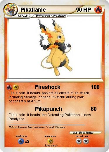 Pokemon Pikaflame