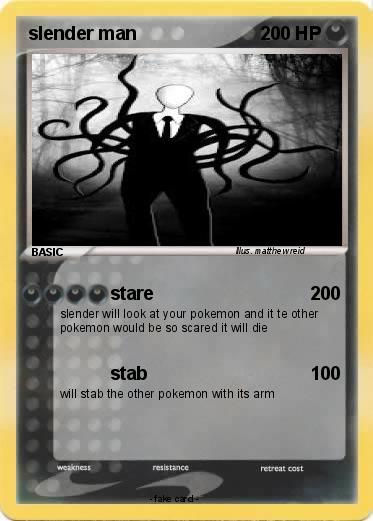 Pokemon slender man