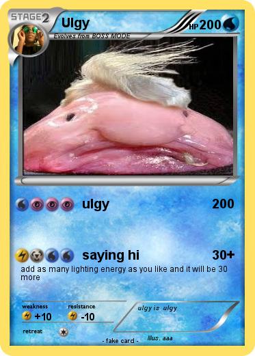 Pokemon Ulgy