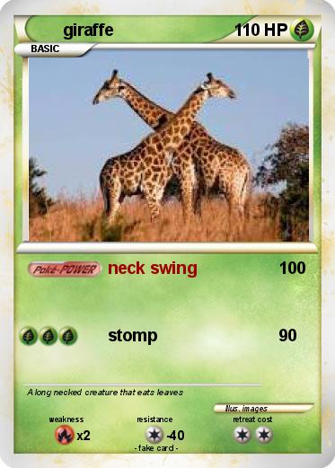 Pokemon giraffe