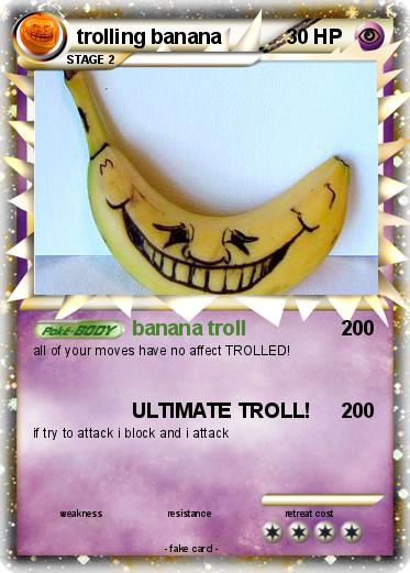 Pokemon trolling banana