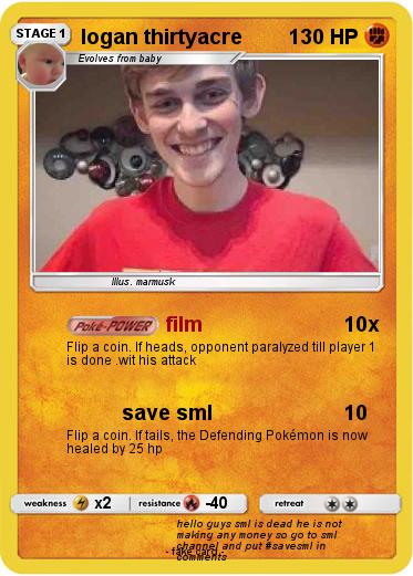 Pokemon logan thirtyacre