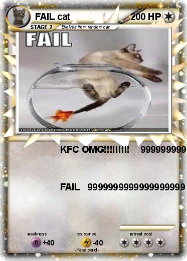 Pokemon FAIL cat