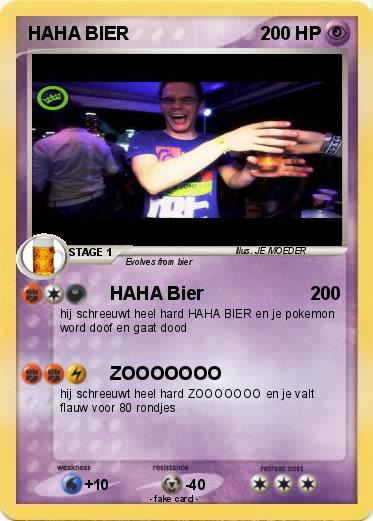Pokemon HAHA BIER