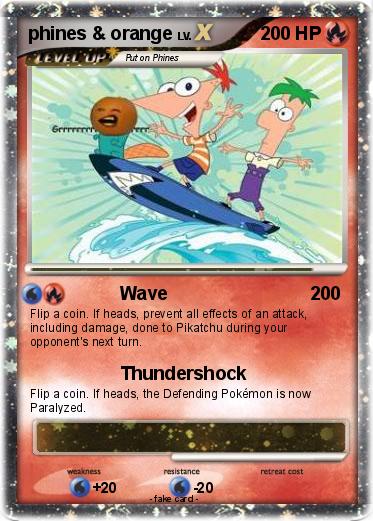 Pokemon phines & orange
