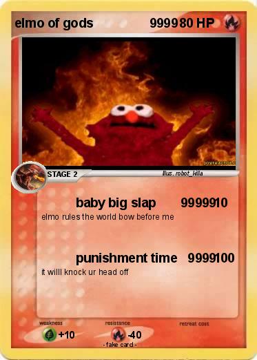 Pokemon elmo of gods                9999