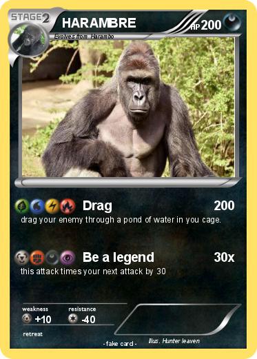Pokemon HARAMBRE