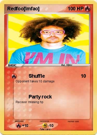 Pokemon Redfoo[lmfao]