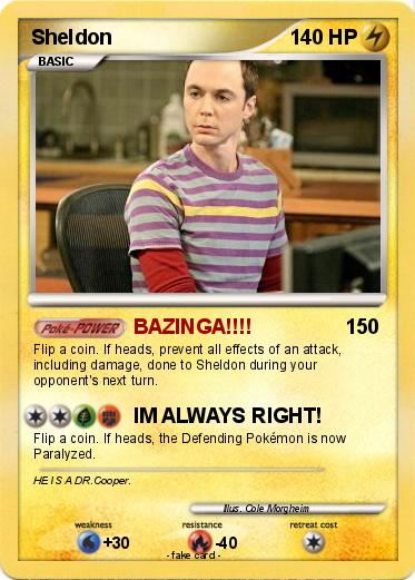 Pokemon Sheldon