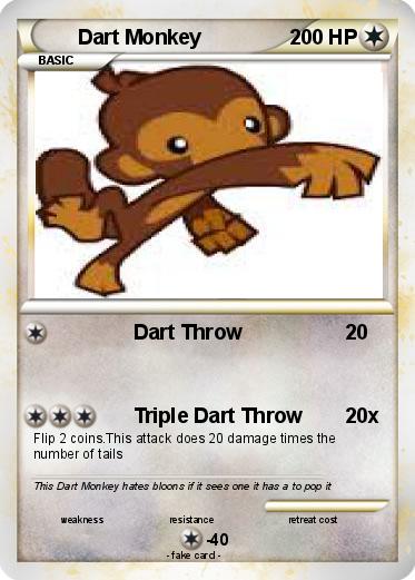 Pokemon Dart Monkey