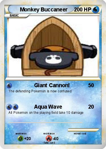 Pokemon Monkey Buccaneer