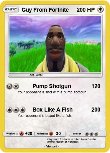 Pokemon Guy From Fortnite