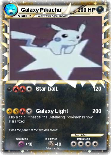 Pokemon Galaxy Pikachu