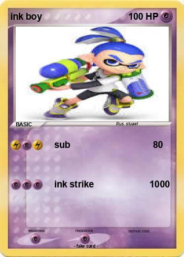 Pokemon ink boy