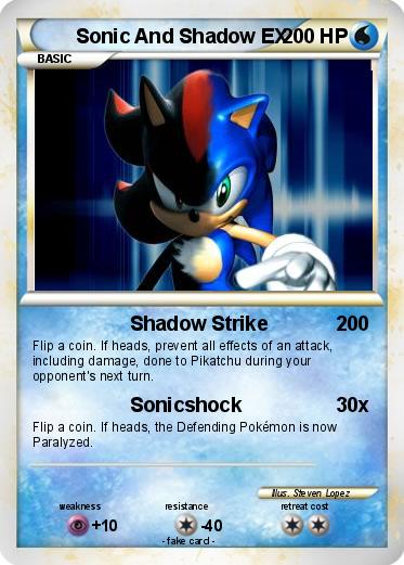 Pokemon Sonic And Shadow EX