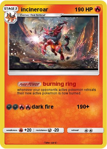 Pokemon incineroar