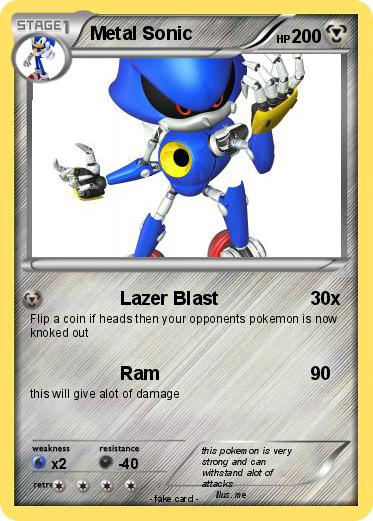 Pokemon Metal Sonic