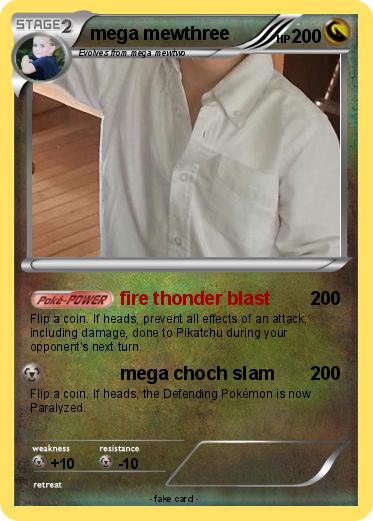 Pokemon mega mewthree