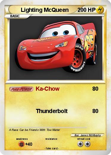 Pokemon Lighting McQueen