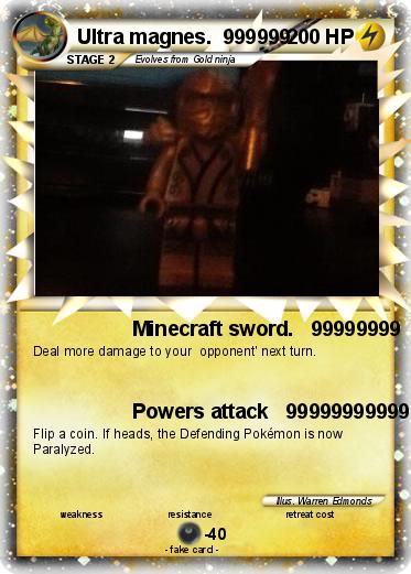 Pokemon Ultra magnes.  999999