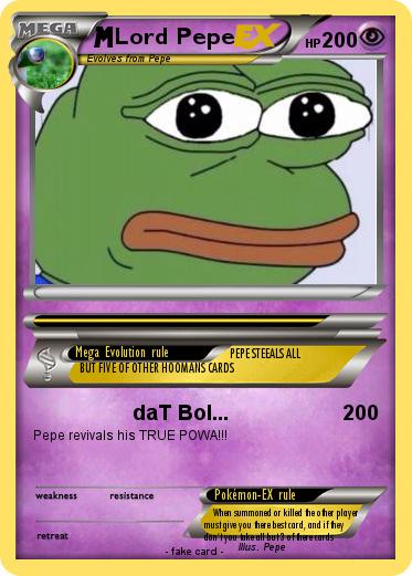 Pokemon Lord Pepe