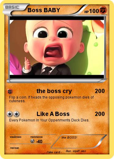 Pokemon Boss BABY