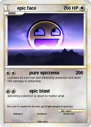 Pokemon epic face