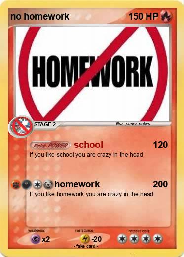 Pokemon no homework
