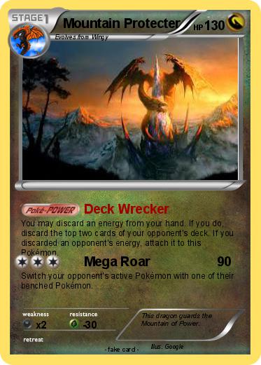 Pokemon Mountain Protecter