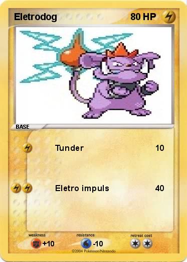Pokemon Eletrodog