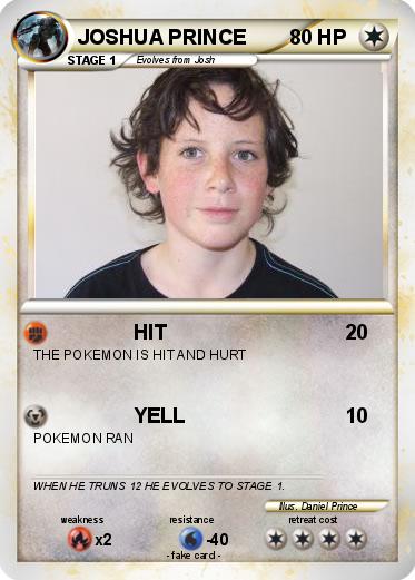 Pokemon JOSHUA PRINCE