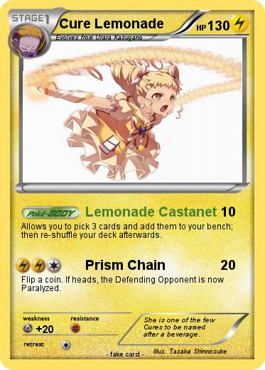 Pokemon Cure Lemonade