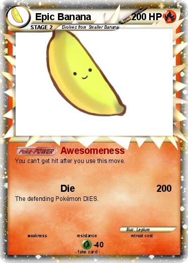 Pokemon Epic Banana