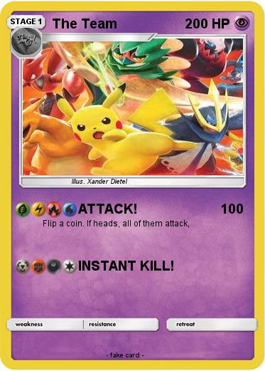 Pokemon The Team