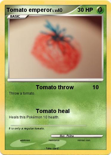 Pokemon Tomato emperor