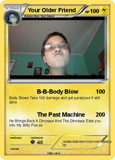 Pokemon Your Older Friend