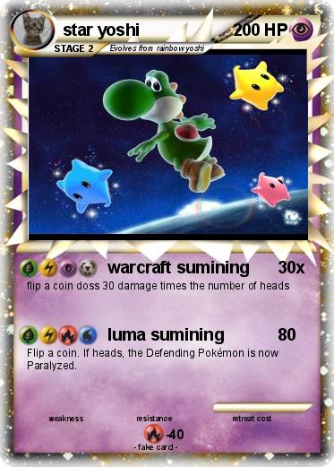 Pokemon star yoshi