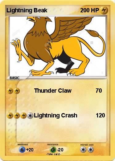 Pokemon Lightning Beak