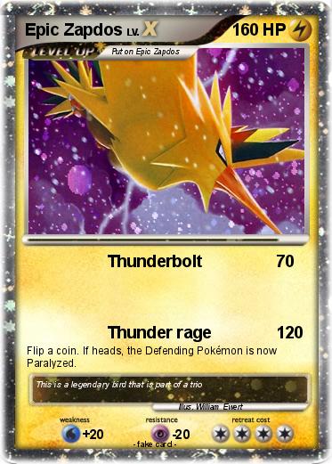 Pokemon Epic Zapdos