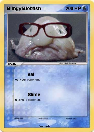 Pokemon Blingy Blobfish