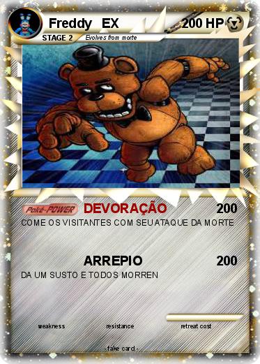 Pokemon Freddy   EX
