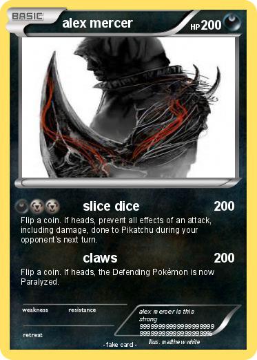 Pokemon alex mercer