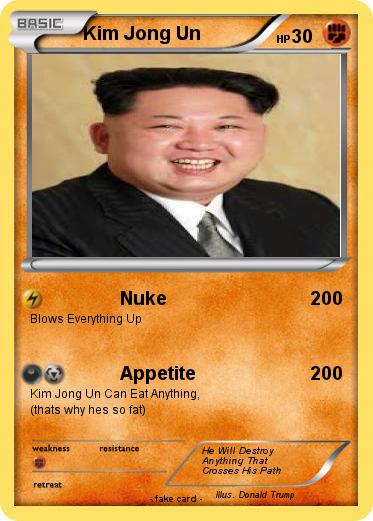Pokemon Kim Jong Un