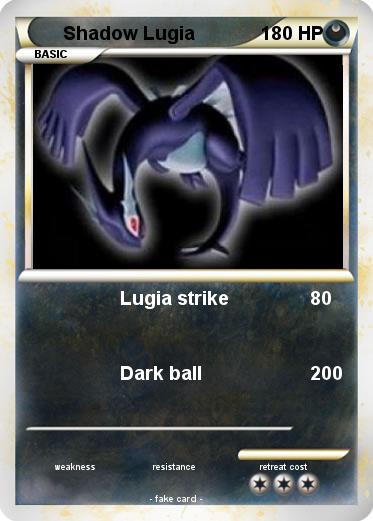 Pokemon Shadow Lugia