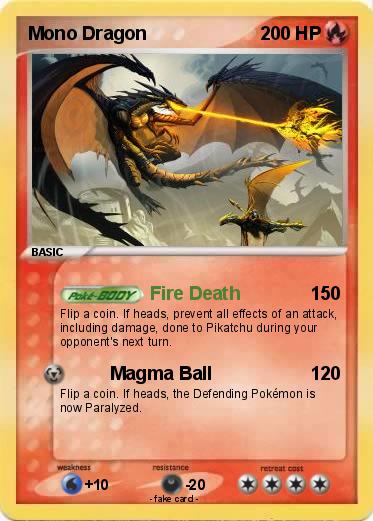 Pokemon Mono Dragon