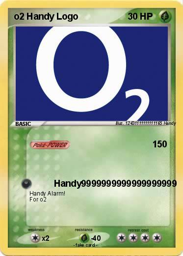 Pokemon o2 Handy Logo